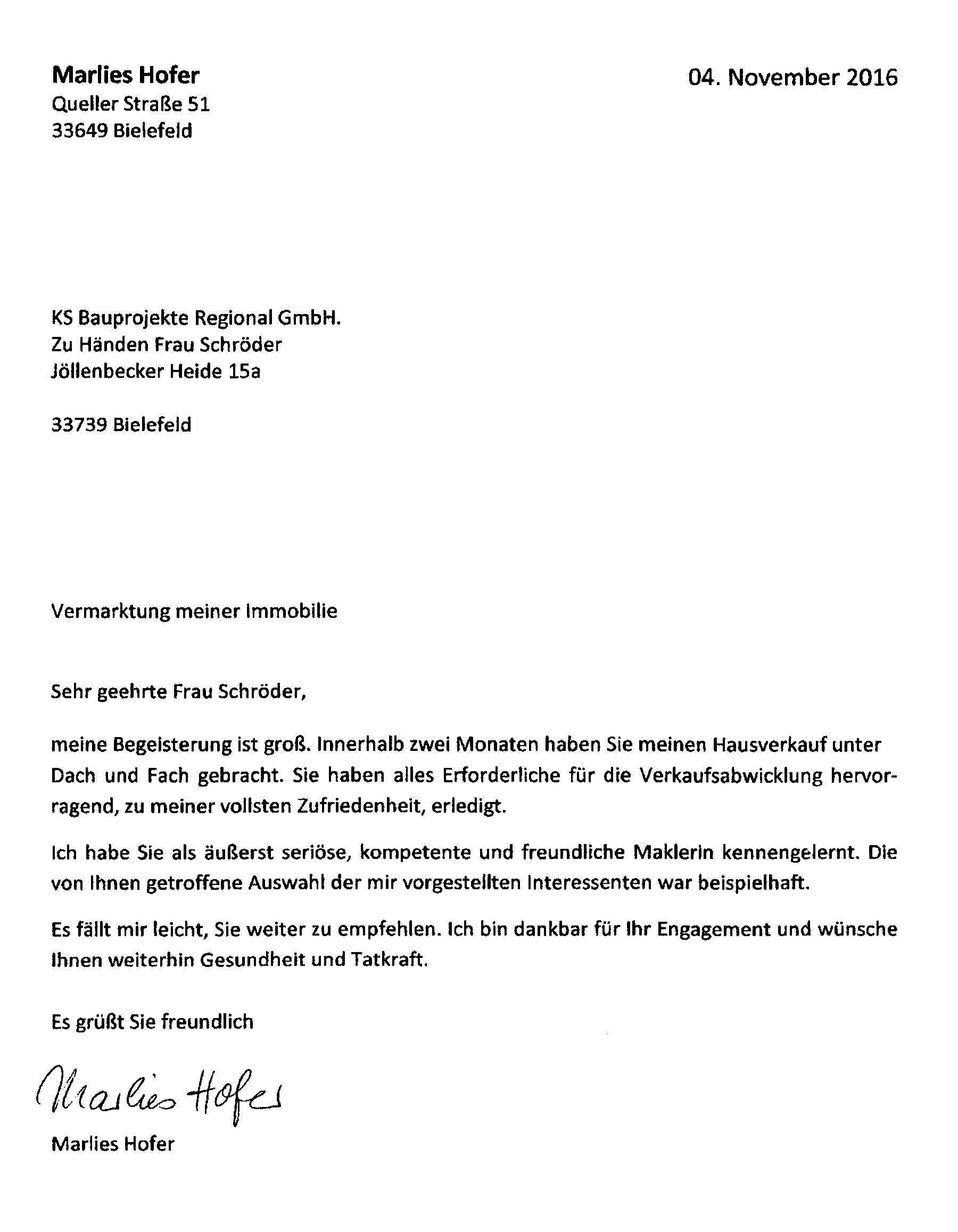 Referenz-Hofer